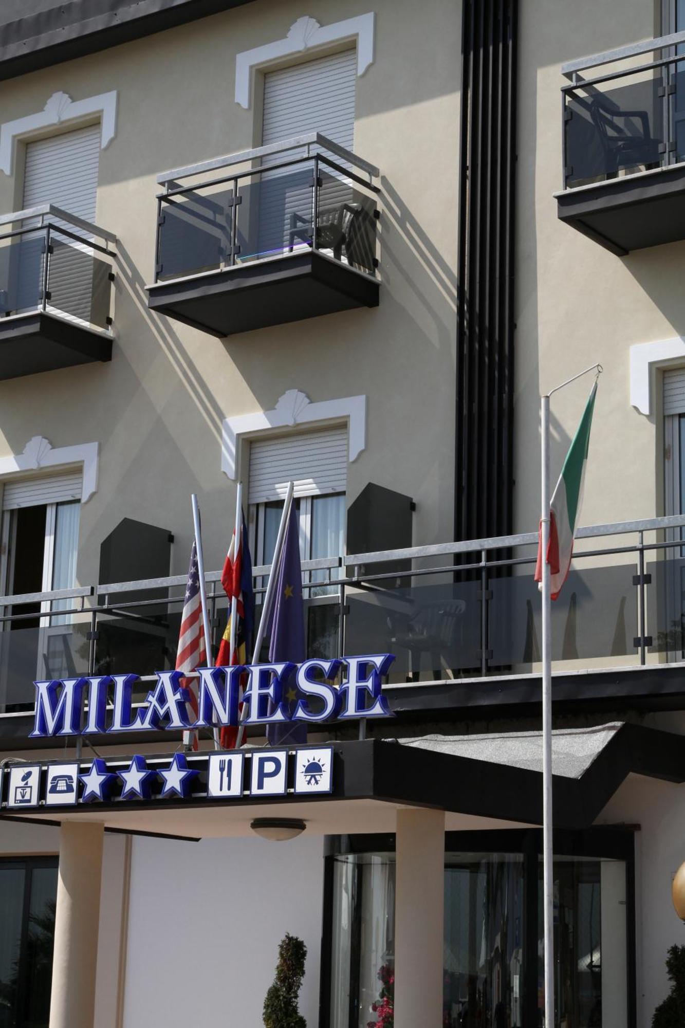 Hotel Milanese Rimini Ngoại thất bức ảnh